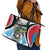 Antigua and Barbuda Fishing Leather Tote Bag Sporty Style