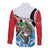 Personalized Antigua and Barbuda Fishing Long Sleeve Button Shirt Sporty Style