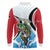 Personalized Antigua and Barbuda Fishing Long Sleeve Polo Shirt Sporty Style