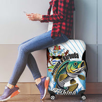 Antigua and Barbuda Fishing Luggage Cover Sporty Style
