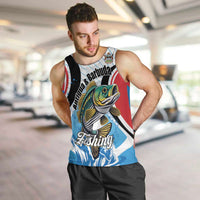 Personalized Antigua and Barbuda Fishing Men Tank Top Sporty Style