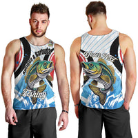 Personalized Antigua and Barbuda Fishing Men Tank Top Sporty Style