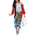 Personalized Antigua and Barbuda Fishing Off The Shoulder Long Sleeve Dress Sporty Style