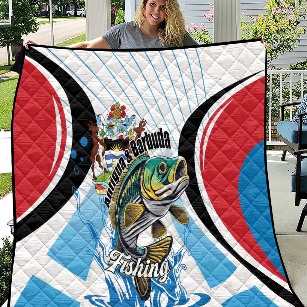 Antigua and Barbuda Fishing Quilt Sporty Style