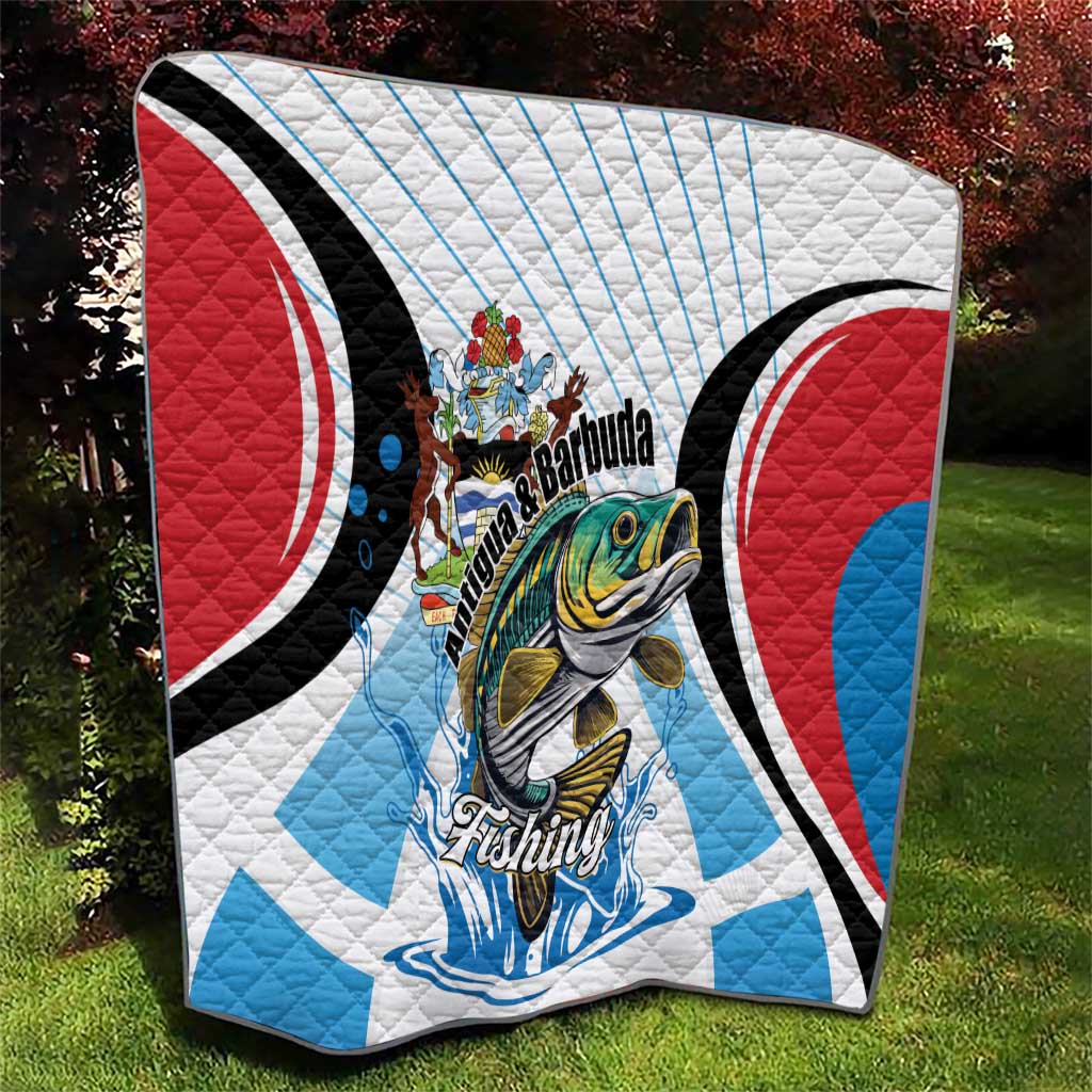 Antigua and Barbuda Fishing Quilt Sporty Style