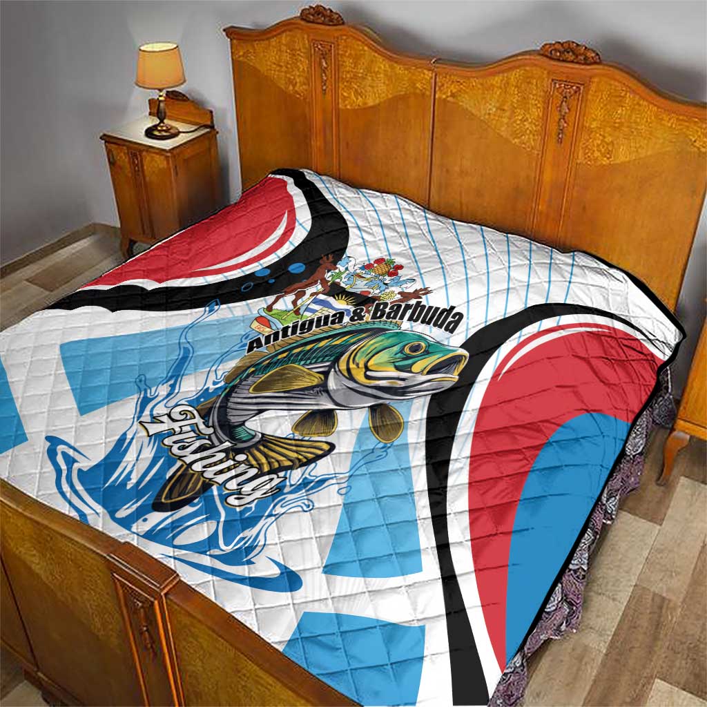 Antigua and Barbuda Fishing Quilt Sporty Style