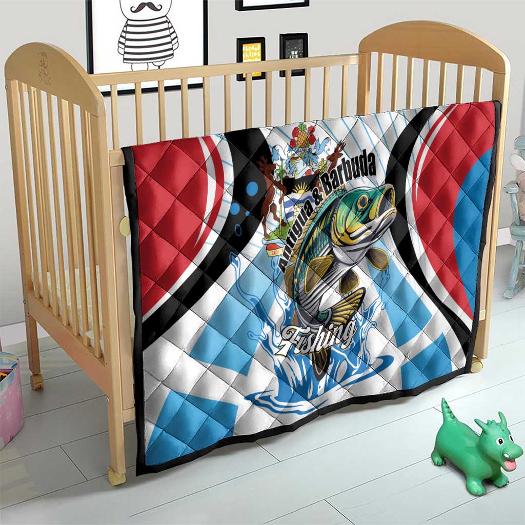 Antigua and Barbuda Fishing Quilt Sporty Style