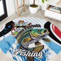 Antigua and Barbuda Fishing Round Carpet Sporty Style