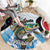 Antigua and Barbuda Fishing Round Carpet Sporty Style
