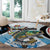 Antigua and Barbuda Fishing Round Carpet Sporty Style
