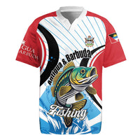 Personalized Antigua and Barbuda Fishing Rugby Jersey Sporty Style