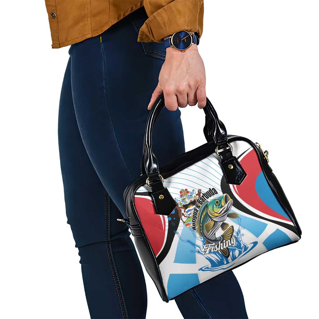 Antigua and Barbuda Fishing Shoulder Handbag Sporty Style