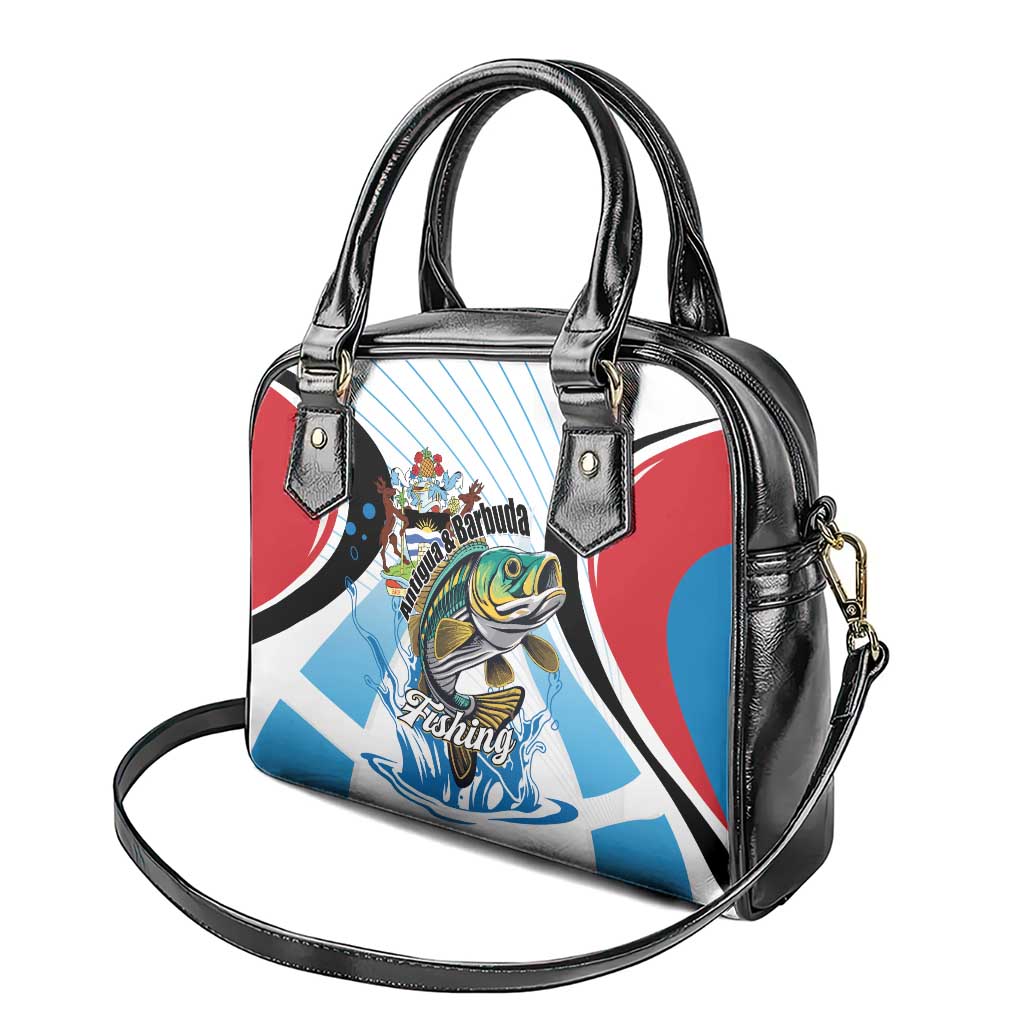 Antigua and Barbuda Fishing Shoulder Handbag Sporty Style
