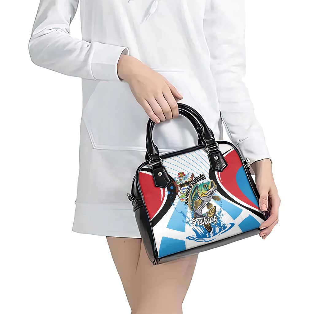 Antigua and Barbuda Fishing Shoulder Handbag Sporty Style
