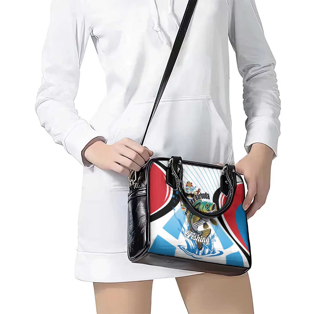 Antigua and Barbuda Fishing Shoulder Handbag Sporty Style