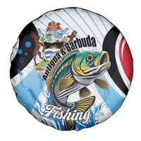 Antigua and Barbuda Fishing Spare Tire Cover Sporty Style
