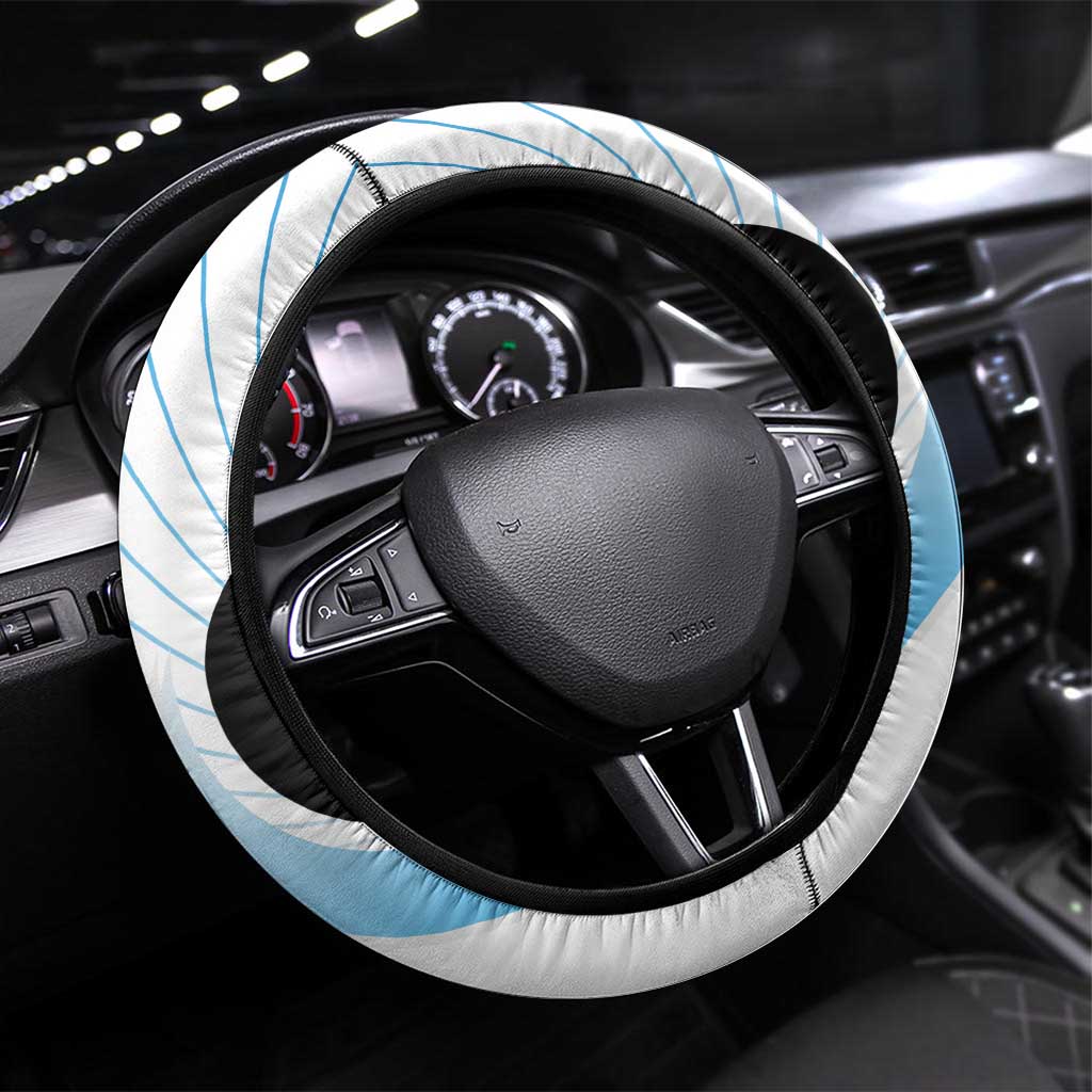 Antigua and Barbuda Fishing Steering Wheel Cover Sporty Style