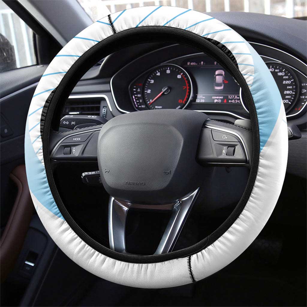 Antigua and Barbuda Fishing Steering Wheel Cover Sporty Style