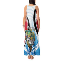 Personalized Antigua and Barbuda Fishing Tank Maxi Dress Sporty Style