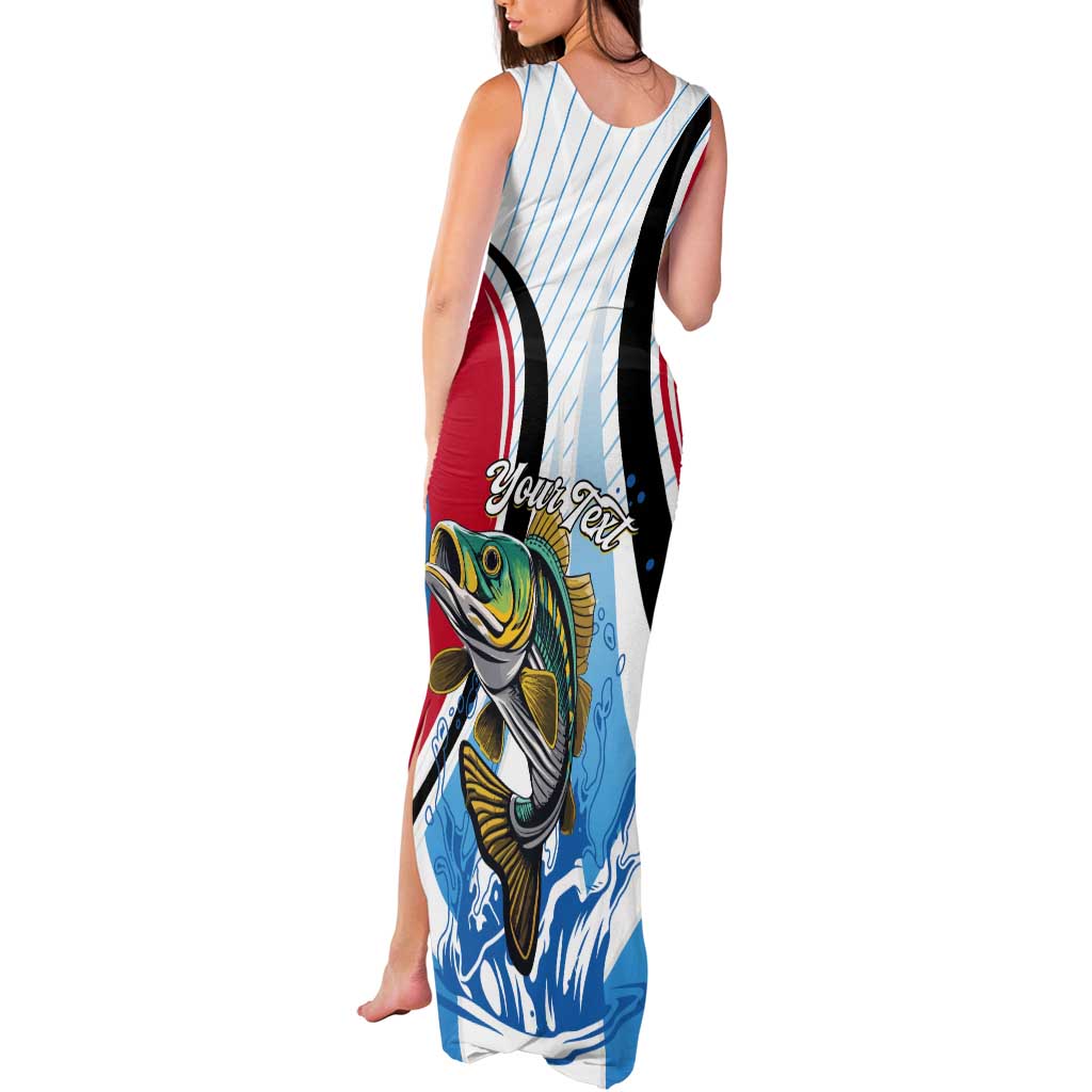 Personalized Antigua and Barbuda Fishing Tank Maxi Dress Sporty Style