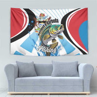 Antigua and Barbuda Fishing Tapestry Sporty Style