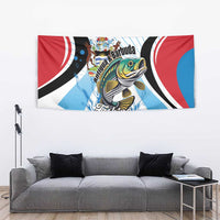 Antigua and Barbuda Fishing Tapestry Sporty Style