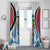 Antigua and Barbuda Fishing Window Curtain Sporty Style