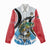 Personalized Antigua and Barbuda Fishing Women Casual Shirt Sporty Style