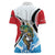 Personalized Antigua and Barbuda Fishing Women Polo Shirt Sporty Style