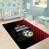 Football Antigua and Barbuda Area Rug The Benna Boys Go Champions