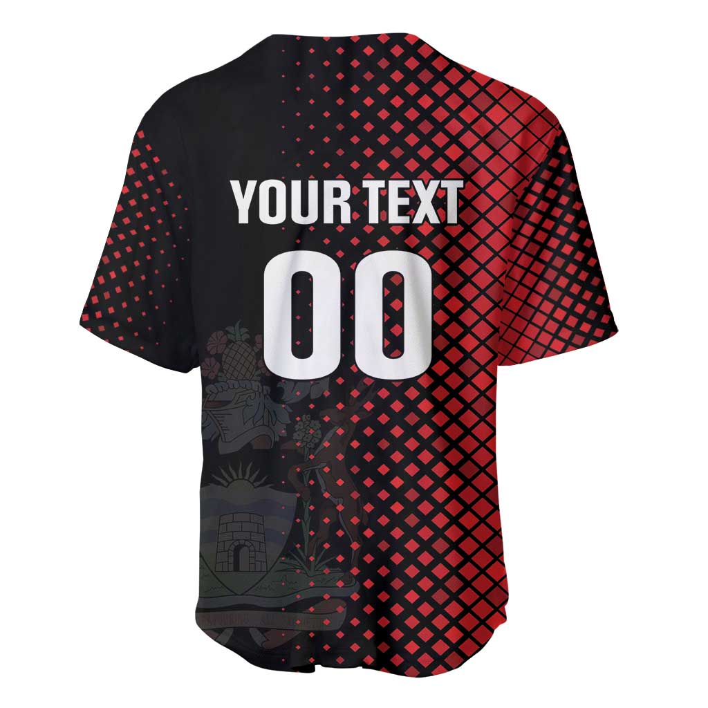 Custom Football Antigua and Barbuda Baseball Jersey The Benna Boys Go Champions