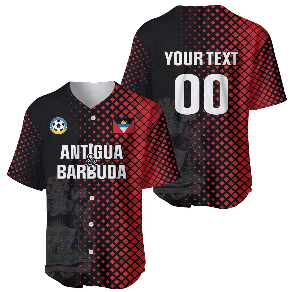Custom Football Antigua and Barbuda Baseball Jersey The Benna Boys Go Champions