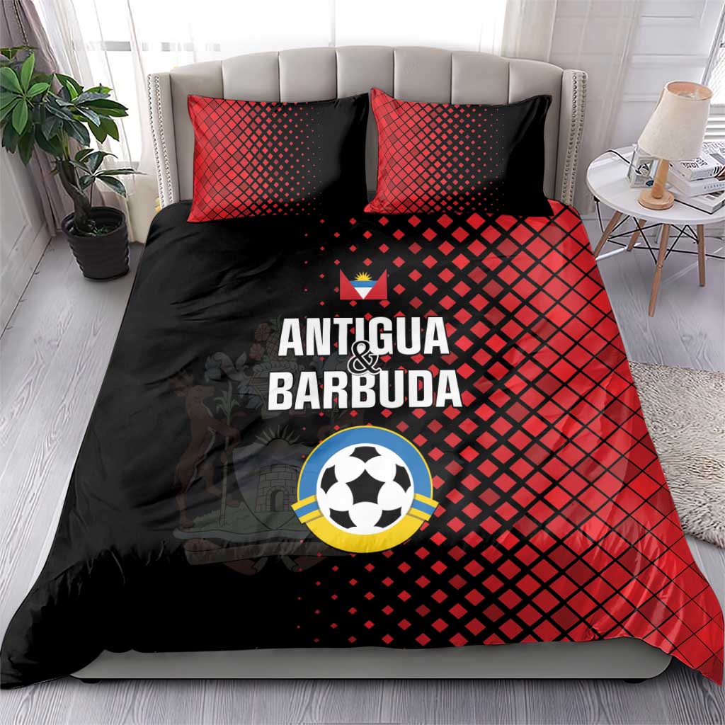 Football Antigua and Barbuda Bedding Set The Benna Boys Go Champions