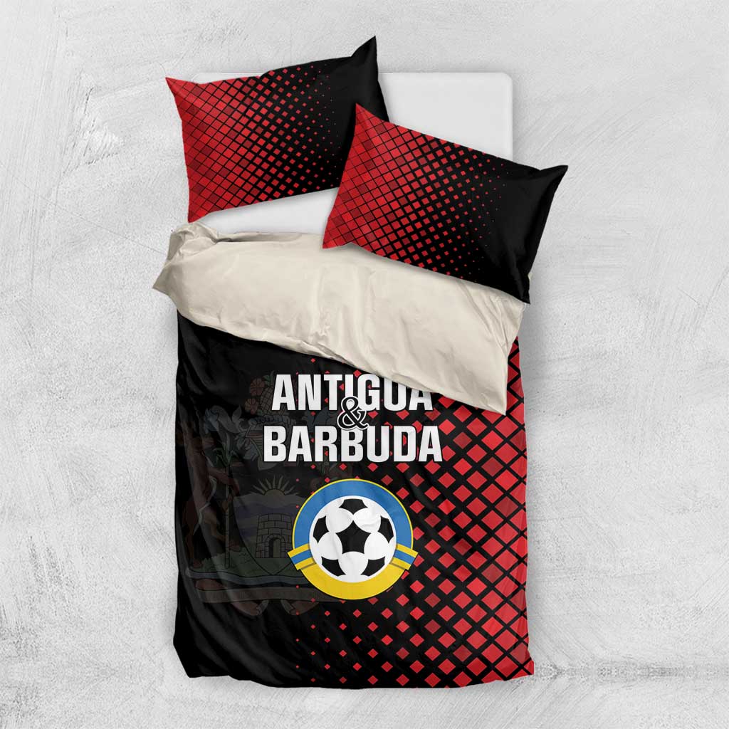 Football Antigua and Barbuda Bedding Set The Benna Boys Go Champions