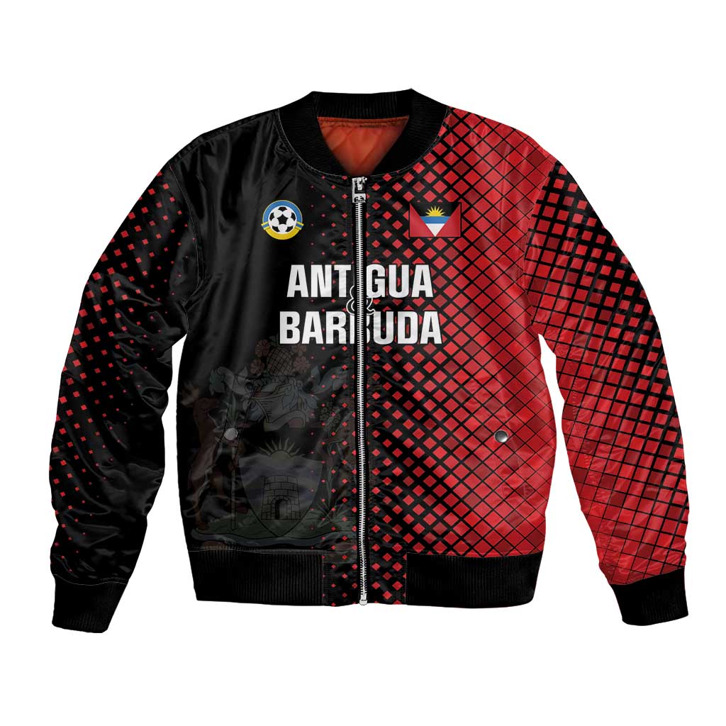 Custom Football Antigua and Barbuda Bomber Jacket The Benna Boys Go Champions