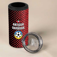 Custom Football Antigua and Barbuda 4 in 1 Can Cooler Tumbler The Benna Boys Go Champions