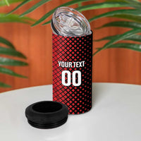 Custom Football Antigua and Barbuda 4 in 1 Can Cooler Tumbler The Benna Boys Go Champions