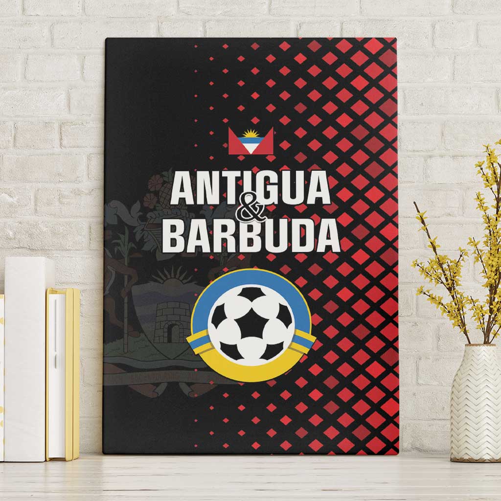 Football Antigua and Barbuda Canvas Wall Art The Benna Boys Go Champions
