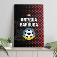 Football Antigua and Barbuda Canvas Wall Art The Benna Boys Go Champions