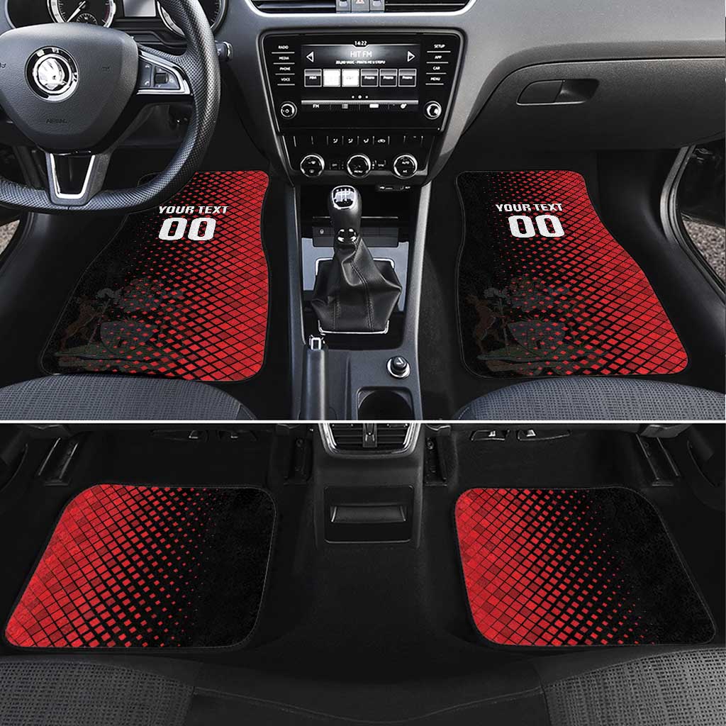 Football Antigua and Barbuda Car Mats The Benna Boys Go Champions