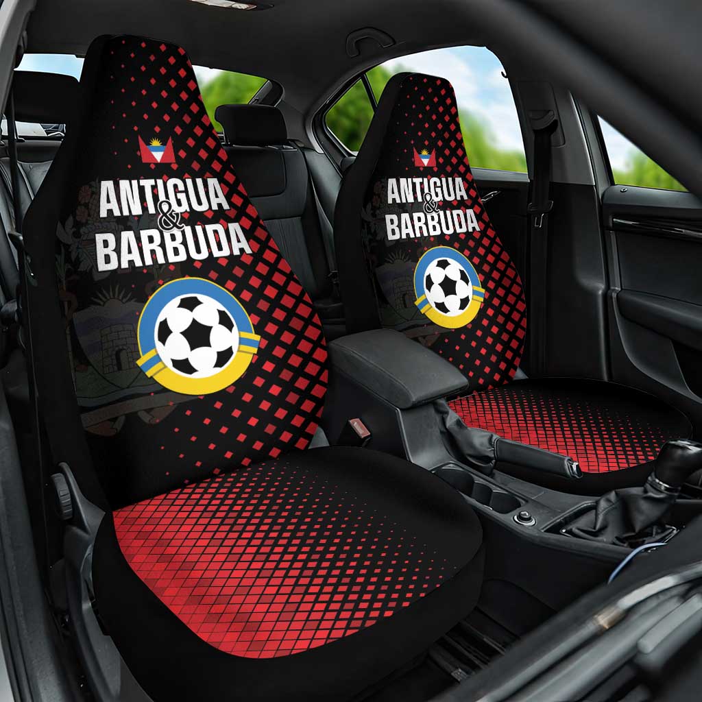 Football Antigua and Barbuda Car Seat Cover The Benna Boys Go Champions