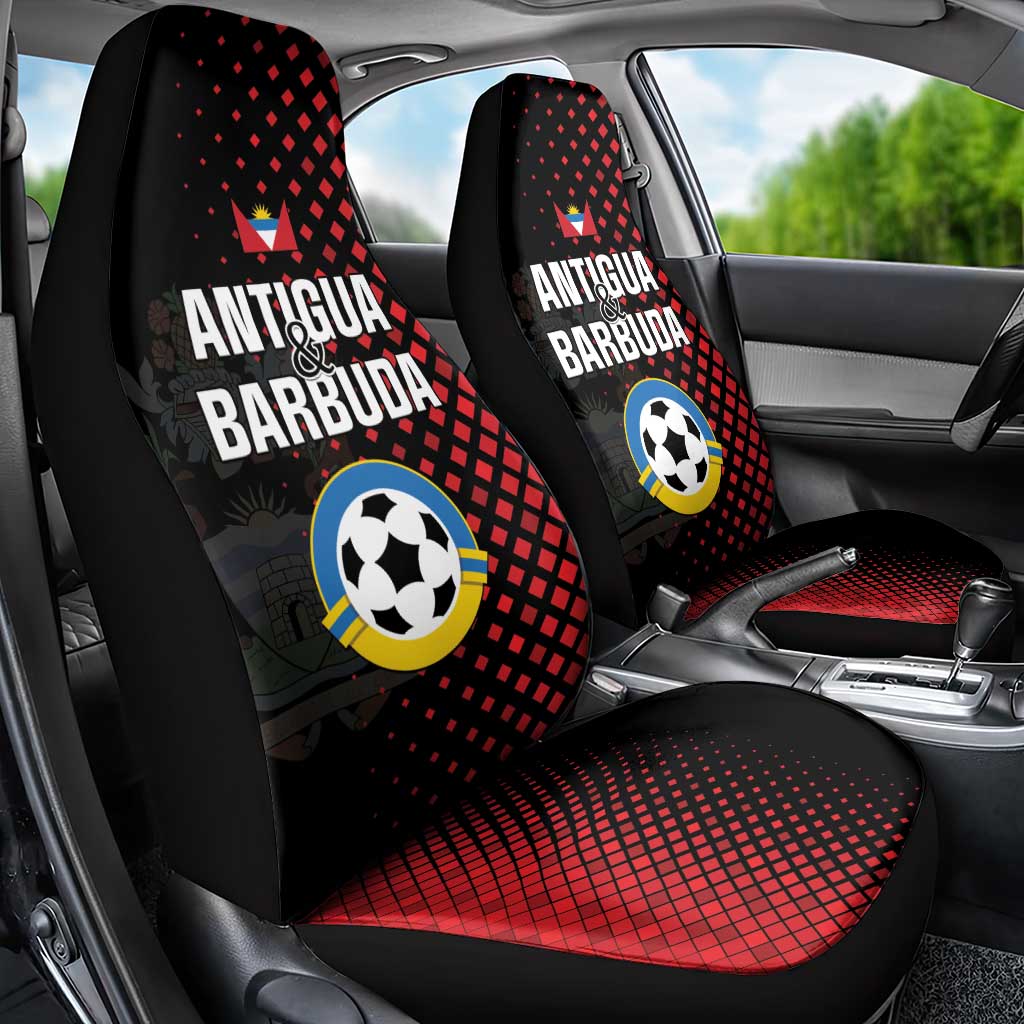 Football Antigua and Barbuda Car Seat Cover The Benna Boys Go Champions