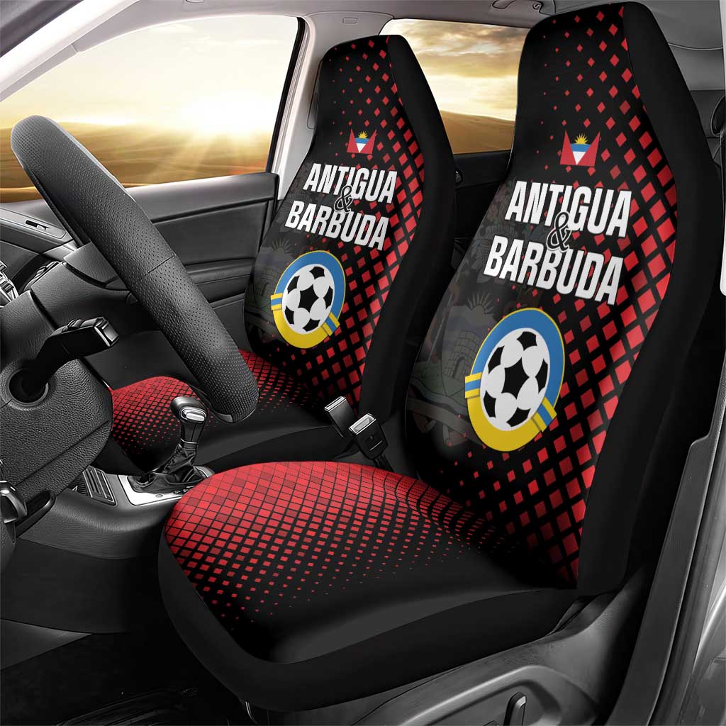 Football Antigua and Barbuda Car Seat Cover The Benna Boys Go Champions