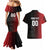 Custom Football Antigua and Barbuda Couples Matching Mermaid Dress and Hawaiian Shirt The Benna Boys Go Champions