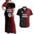 Custom Football Antigua and Barbuda Couples Matching Off Shoulder Maxi Dress and Hawaiian Shirt The Benna Boys Go Champions