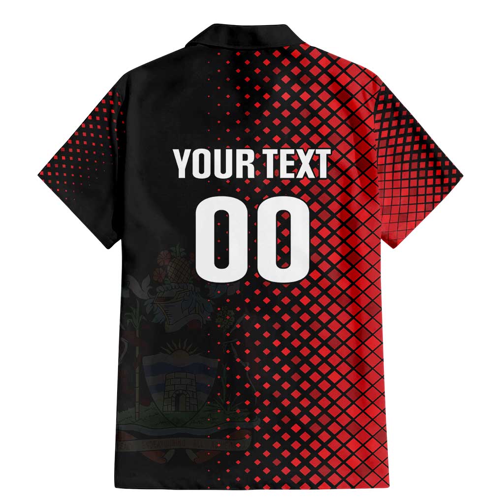 Custom Football Antigua and Barbuda Family Matching Mermaid Dress and Hawaiian Shirt The Benna Boys Go Champions