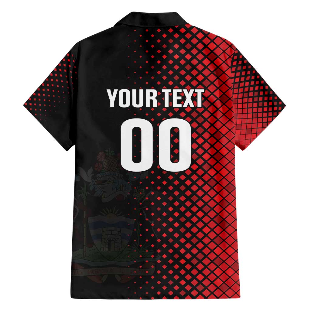 Custom Football Antigua and Barbuda Family Matching Tank Maxi Dress and Hawaiian Shirt The Benna Boys Go Champions