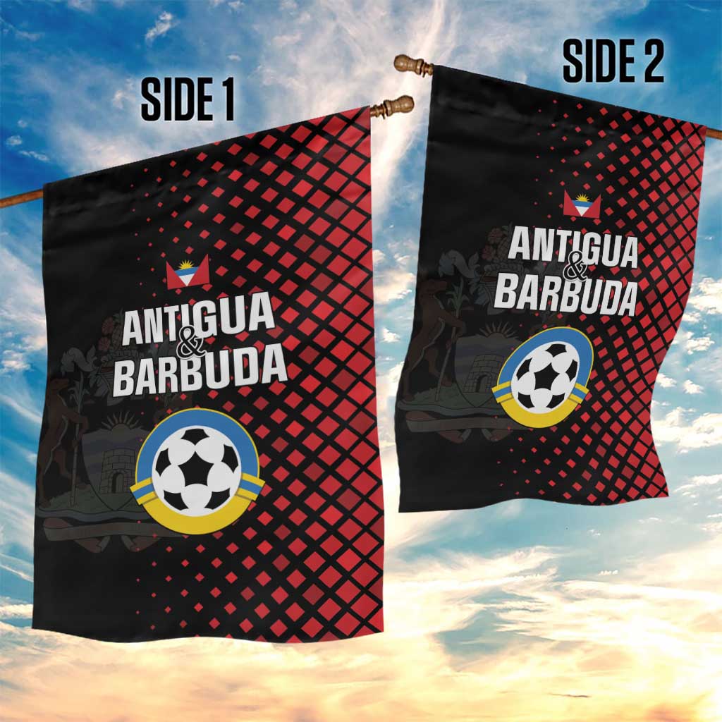 Football Antigua and Barbuda Garden Flag The Benna Boys Go Champions