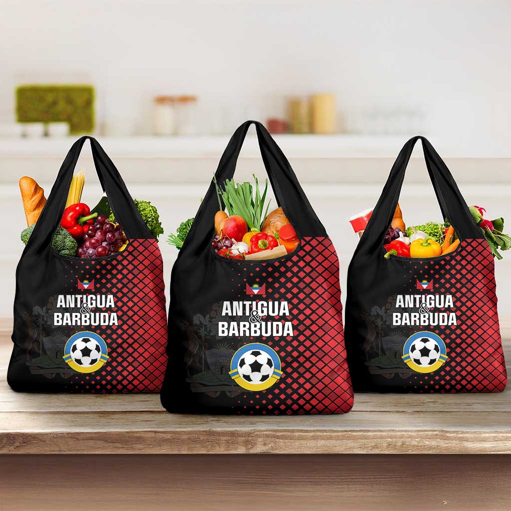 Football Antigua and Barbuda Grocery Bag The Benna Boys Go Champions
