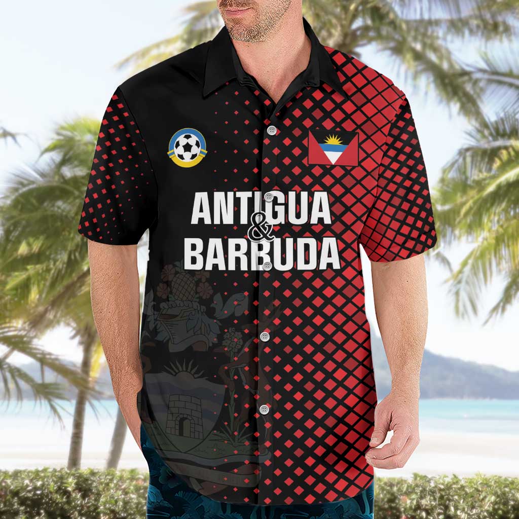Custom Football Antigua and Barbuda Hawaiian Shirt The Benna Boys Go Champions